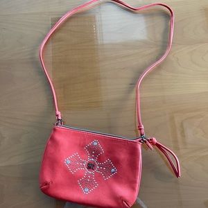 Miss Me red handbag